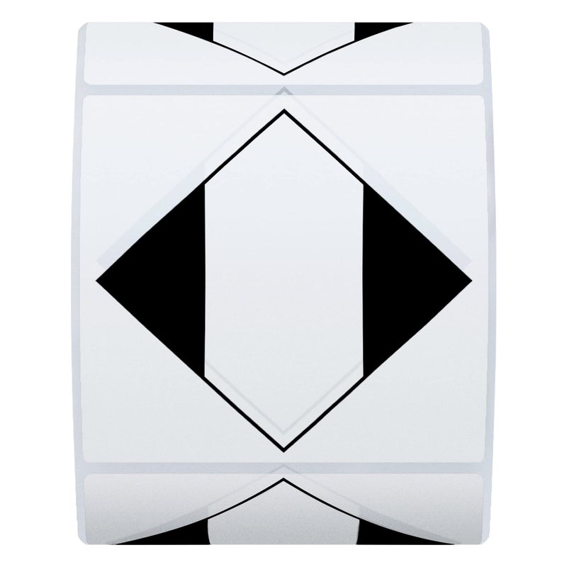 Hybsk 2x2 Inch ORM-D Shipping Labels Diamond Limited Quantity of Dangerous Goods Stickers for Warehouse Handling Transport Shipping Stickers Total 300 Labels Per Roll (2x2 inch) - Image 2